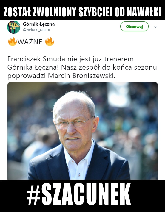 NIESAMOWITE osiągnięcie Franciszka Smudy! xD